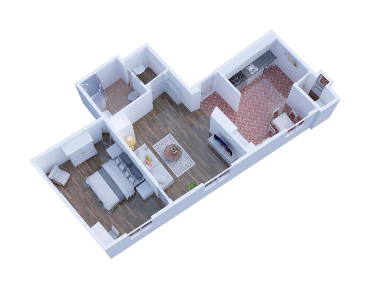 Mercatale Apartment Prato  Exteriör bild