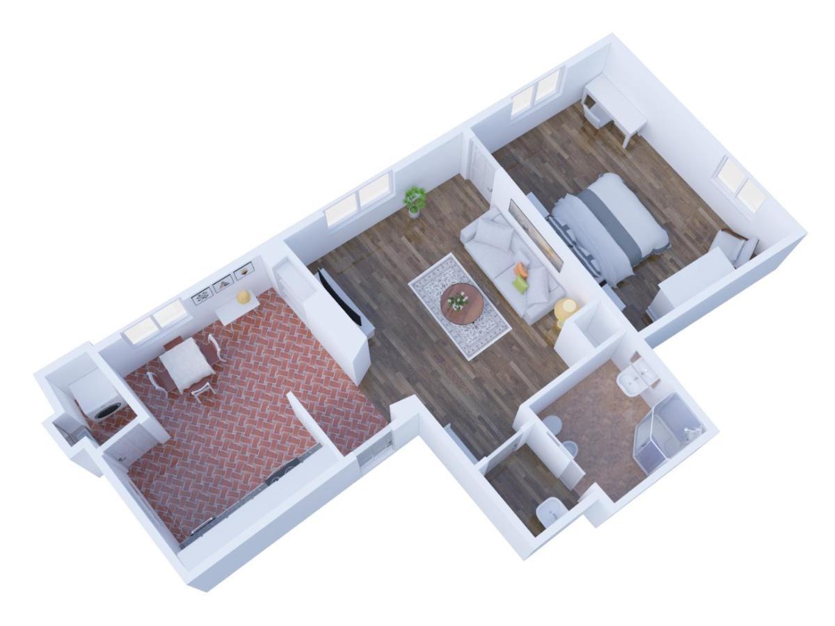 Mercatale Apartment Prato  Exteriör bild